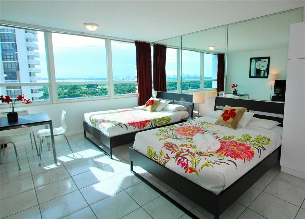Castle 1118 Studio Bayview Direct Beach Access, Tennis, Pool, Restaurants, Free Parking Miami Beach Exterior photo